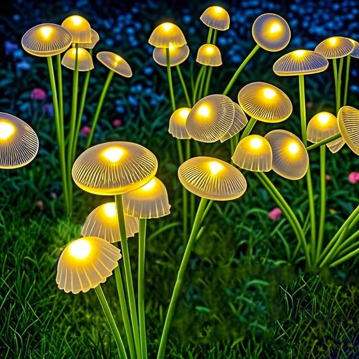 Solar mushroom garden light, photo 1