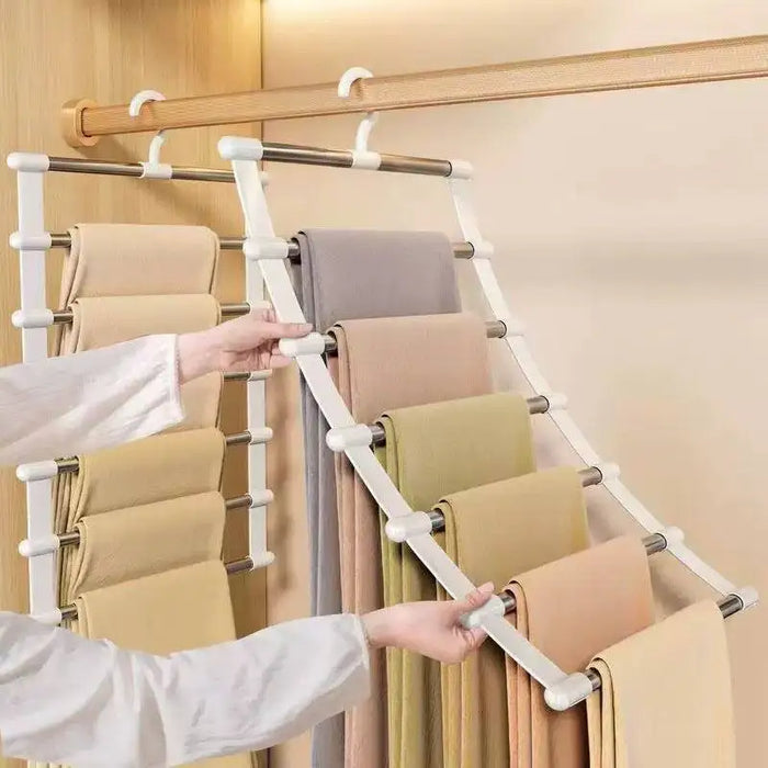 Space-Saving Multi-Layer Trouser Hanger