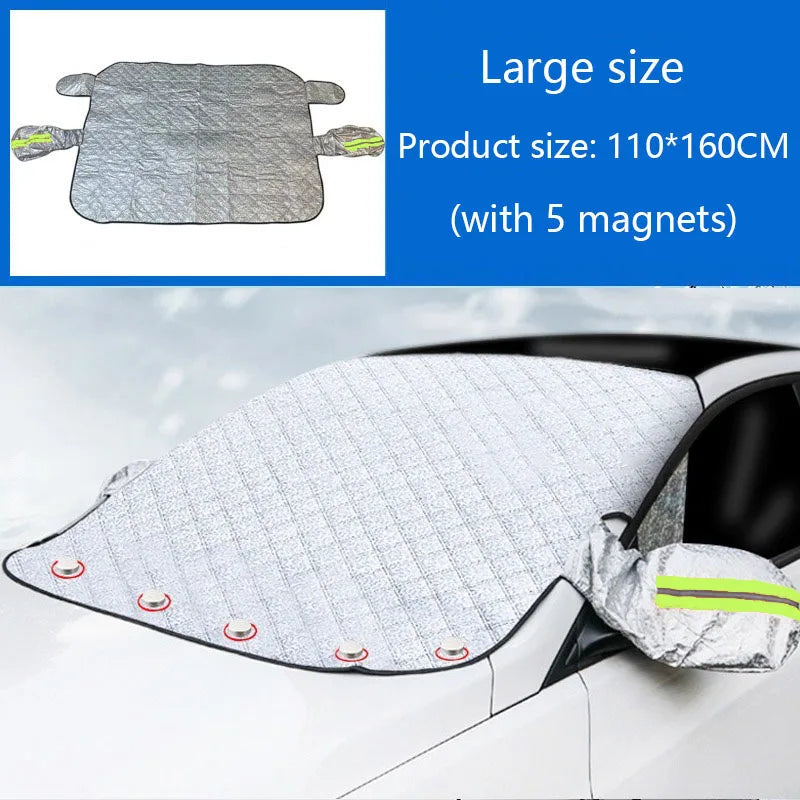 Magnetic windscreen frost cover, photo 7