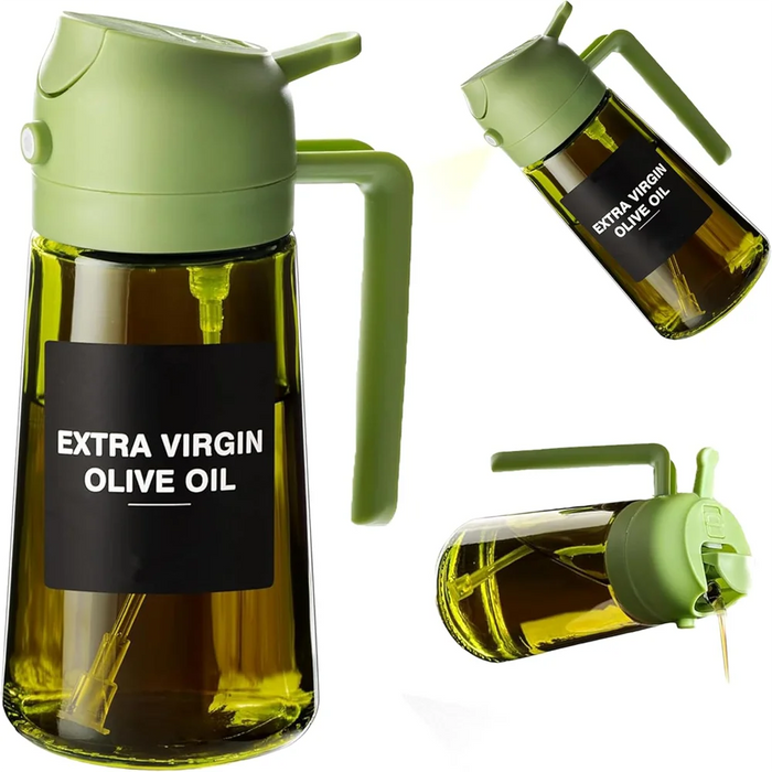 Glass oil sprayer and pourer, photo 1